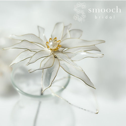 アメリカンフラワー きらめき 送料無料】ホワイトデイジー アメリカンフラワー 枯れない 花 淡色 白