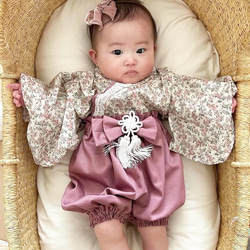 大人気❣️【60-70 / 70-80】 ペールガーデン 花柄