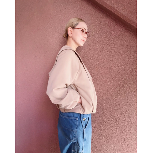 2way中綿アウター　カシミアベージュ　レギュラー丈　RATA 2way中綿アウターカシミアベージュレギュラー丈RATA