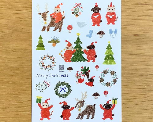 1944年　クリスマスシール　20シート クリスマス雑貨 - デンマーククリスマスシール | 北欧雑貨