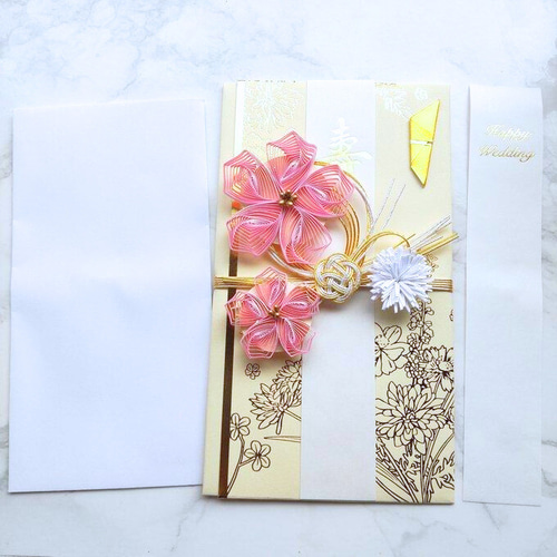 特別なお祝いに！＊Neoさくらピンク クイリングのご祝儀袋 ご祝儀袋