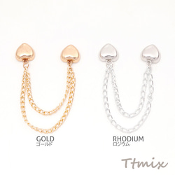 ヘアゴム No.137 S137 100個 ヘアゴム カン付き ゴールド×ブラック（100ヶ） 金具