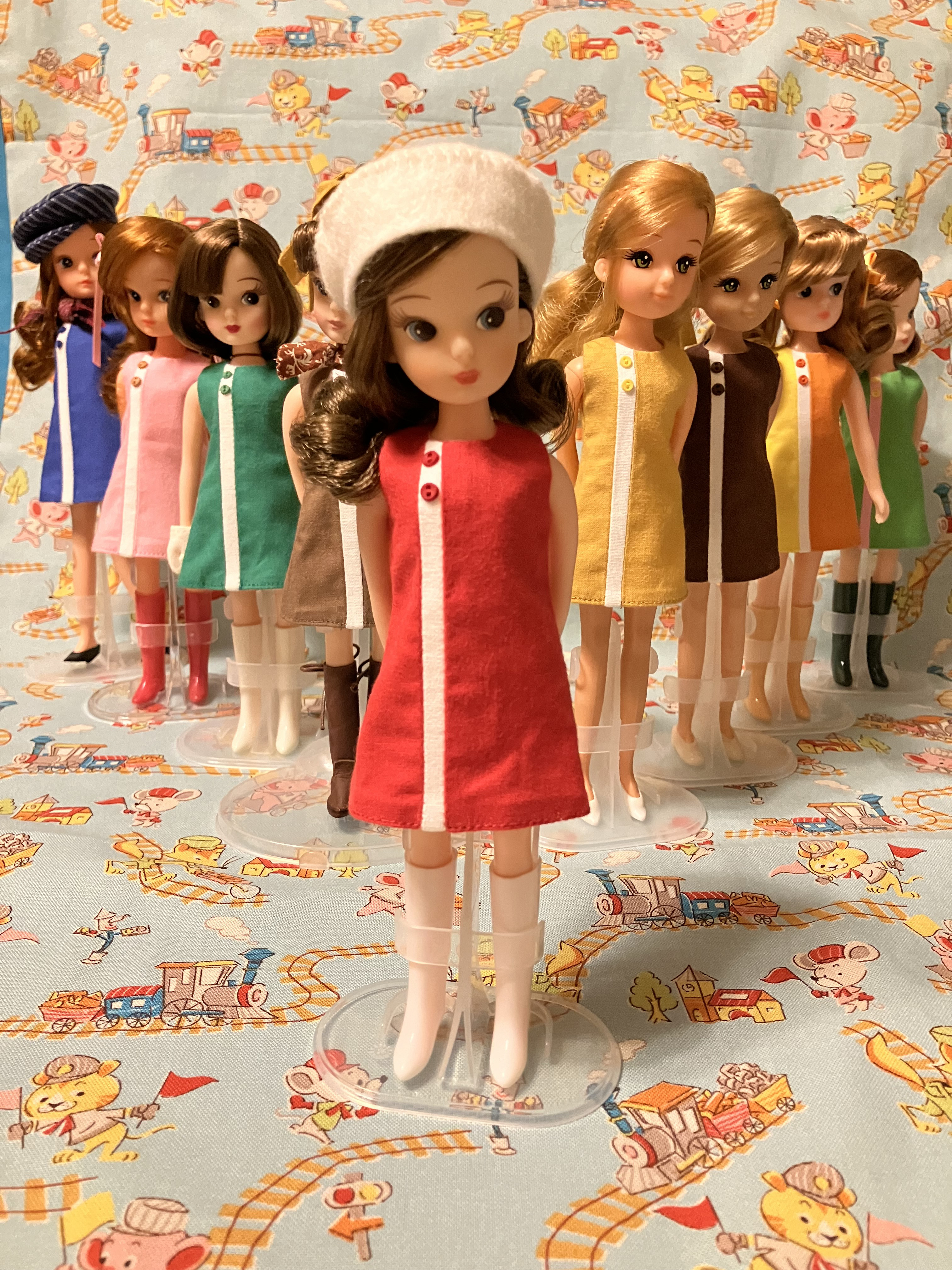 当時物　昭和　レトロ　1985年　タカラ　日本製　リカちゃん　すかいらーく　すかいらーくプレイセット　未使用　デッドストック