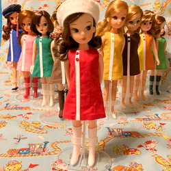 初代リカちゃん 着せ替え アウトフィット レトロ 1960年代 その他人形