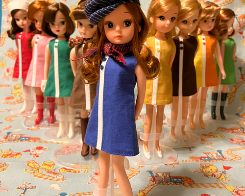 初代リカちゃん 着せ替え アウトフィット レトロ 1960年代