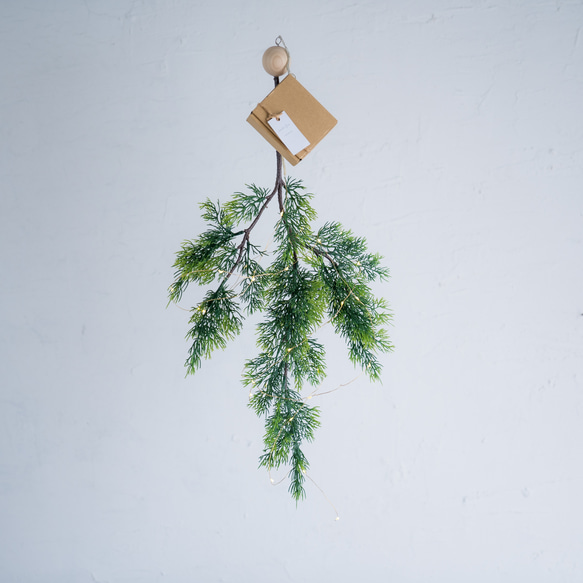 吊るすヒノキ ハンギンググリーン【フェイクインテリア】クリスマス