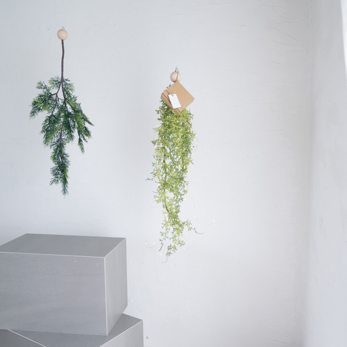 吊るすヒノキ ハンギンググリーン【フェイクインテリア】クリスマス