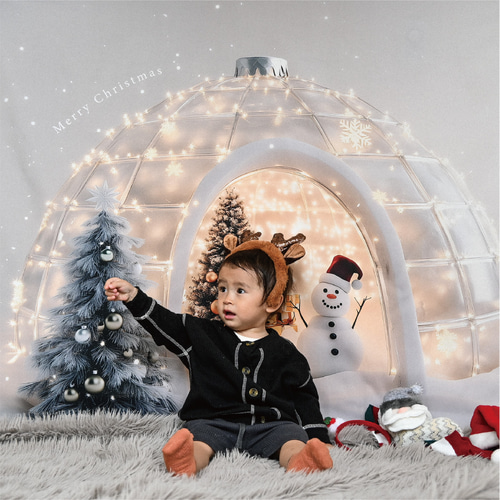 翌日発送】かまくらオーナメントマット/おうちスタジオ/おうちフォトに