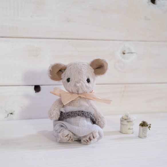 ねずみのぬいぐるみ ネズミ テディベア ぬいぐるみ ぬいぐるみ