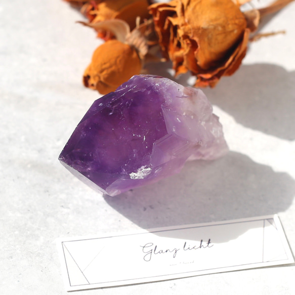 アメジスト　ポインター　特大　天然石　鉱物 アメジスト ポイント 原石 単結晶 希少 紫水晶 鉱物 天然石 水晶