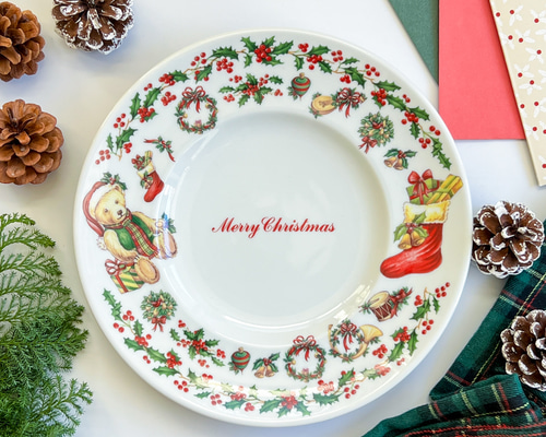 新品、大皿28センチ【 WORCESTER】クリスマスプレート imgrc0095547495.jpg