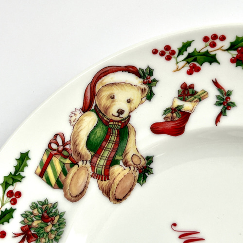 クリスマスプレート Merry Christmas クリスマスモチーフプレート 24.5