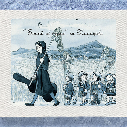 e*n様 ★長崎古版画（6枚セット+1枚、計7枚)1セット アートパネル/ナガサキのサウンド・オブ・ミュージック/長崎市