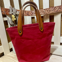 柴犬とアルファベット刺繍の小さめトートバッグ 4枚目の画像