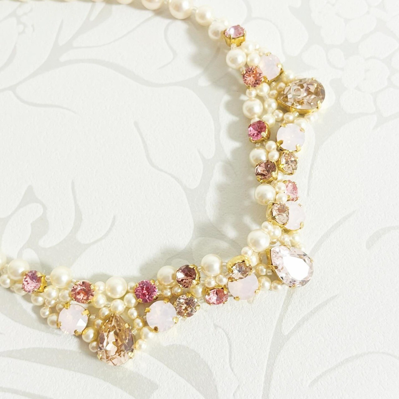 Bijoux ビジュー　パール　ネックレス　結婚式　舞台　お呼ばれ