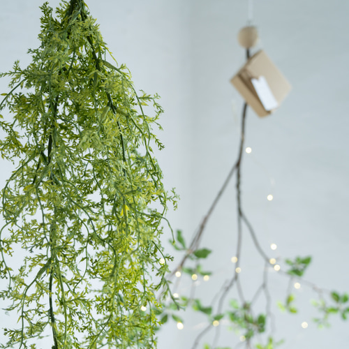 ハンギング クリスマスツリー フェイクグリーン 観葉植物 インテリア