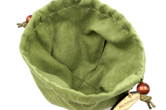 カップケーキな巾着ポーチ（さくら／抹茶） 17枚目の画像