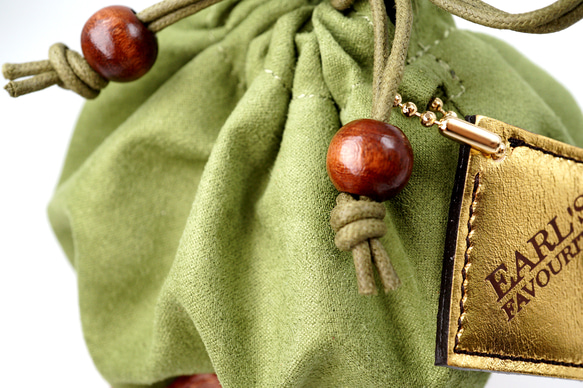 カップケーキな巾着ポーチ（さくら／抹茶） 14枚目の画像