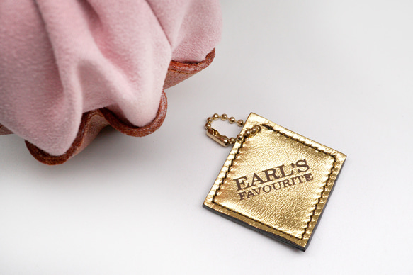 カップケーキな巾着ポーチ（さくら／抹茶） 7枚目の画像