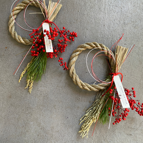 年内お届け可】【即日発送】南天お正月飾り クリスマスから飾れる