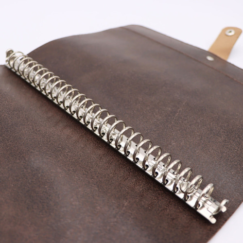 B5手帳/26穴バインダー/ツートン【一点モノ・現品限り】レザー 手帳