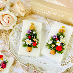 ラッピング込＊Xmasツリーアロマワックスサシェ＊ キャンドル