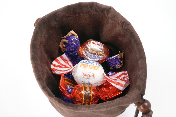 タルトな巾着ポーチ（クリーム／チョコ） 19枚目の画像