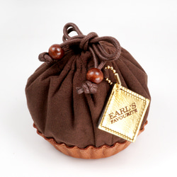 タルトな巾着ポーチ（クリーム／チョコ） 13枚目の画像