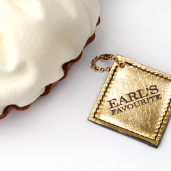 タルトな巾着ポーチ（クリーム／チョコ） 6枚目の画像