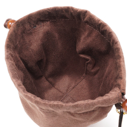 タルトな巾着ポーチ（クリーム／チョコ） 17枚目の画像