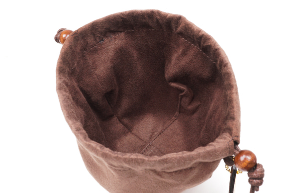 タルトな巾着ポーチ（クリーム／チョコ） 17枚目の画像