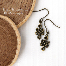 ◇ラウンドラインストーンのピアス(p-001)G ※廃番