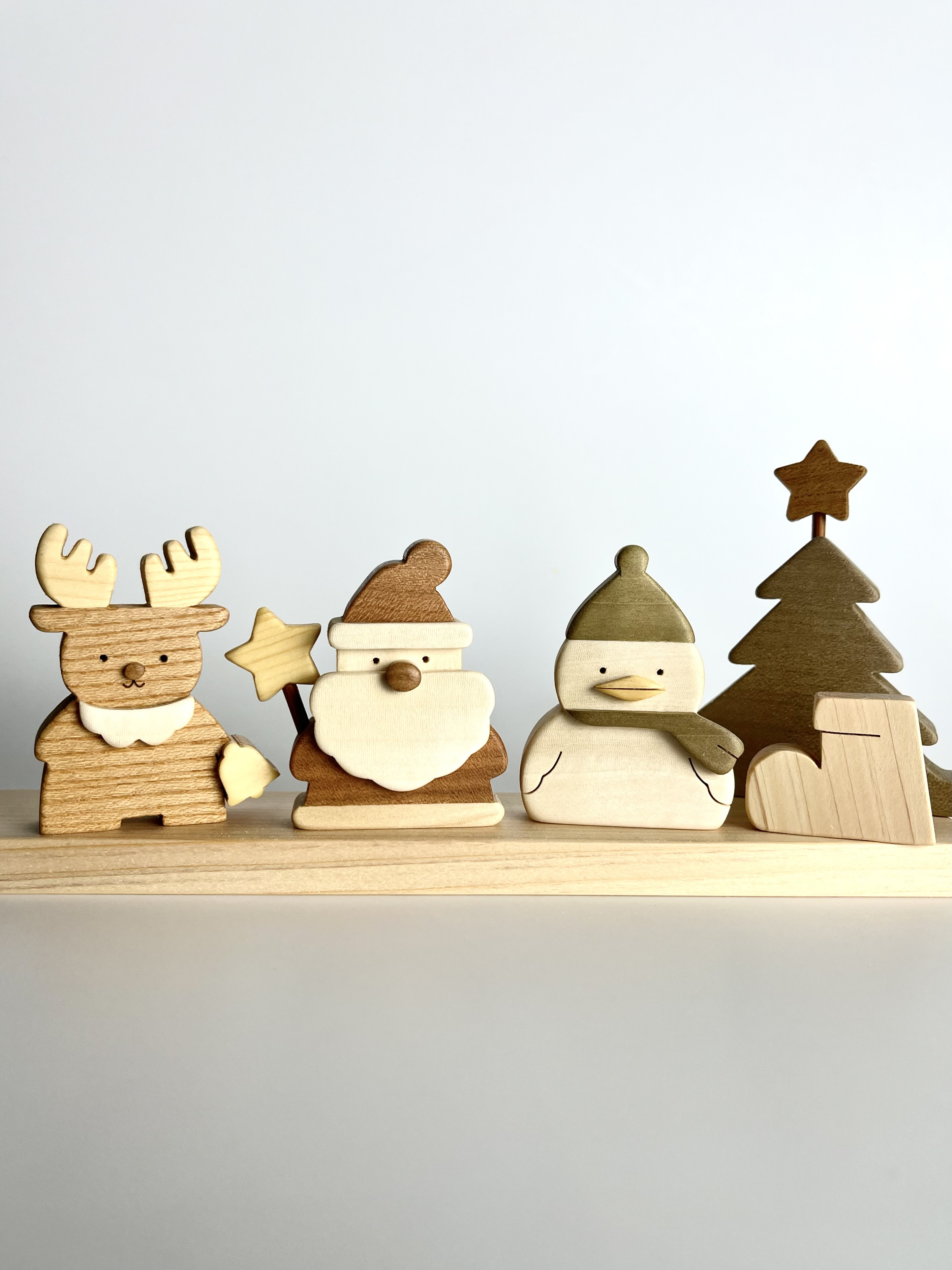 クリスマスのサンタクロース(コンパクトなサイズに仕上げました)