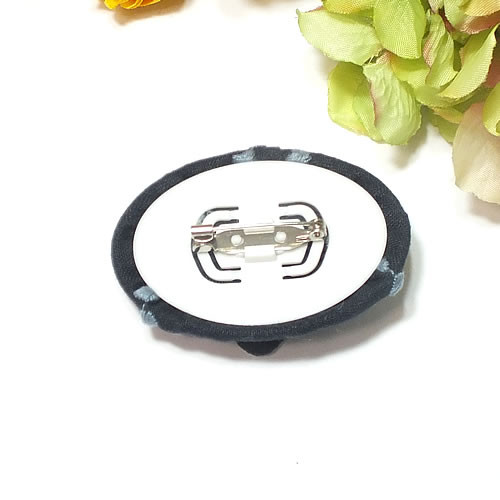 ミナ ペルホネン ブローチ ＊タンバリン×ちょうよ ＊（60mm