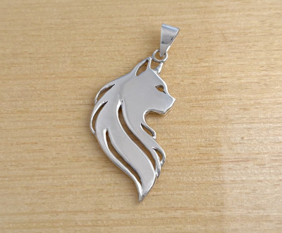 オリジナルシルバーペンダントトップ【Ragdoll】