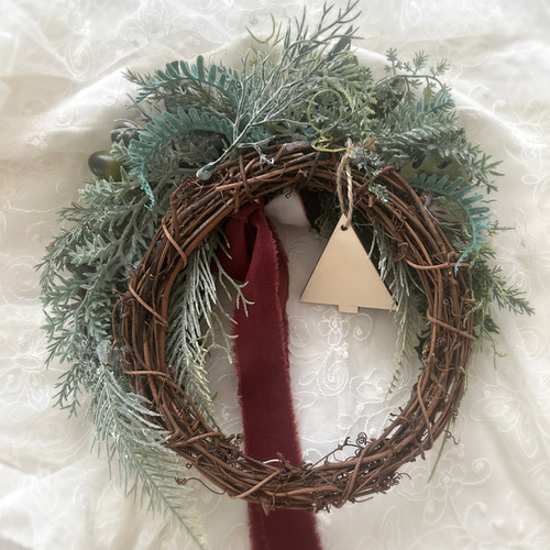 ナチュラルコットンクリスマスハーフリース 無料ラッピング クリスマス