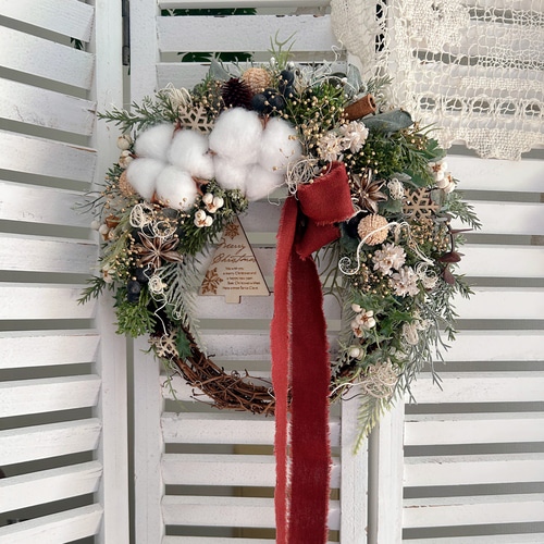 ナチュラルコットンクリスマスハーフリース 無料ラッピング クリスマス