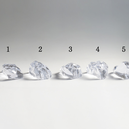 数量限定】ガラスオブジェ 氷塊(クリア) その他インテリア雑貨 308硝子