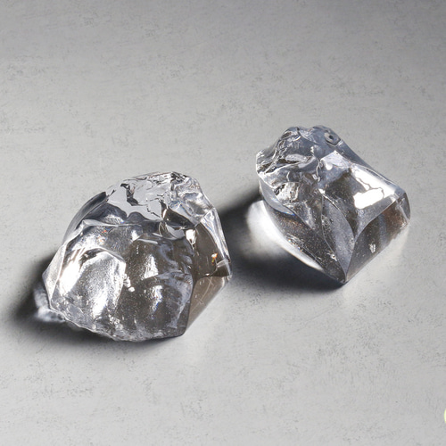 数量限定】ガラスオブジェ 氷塊(クリア) その他インテリア雑貨 308硝子