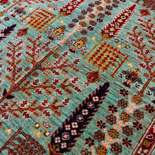 151×98cm アフガニスタン手織り絨毯 ペルシャ絨毯 カーペット 151×98cm アフガニスタン手織り絨毯 ペルシャ絨毯 カーペット