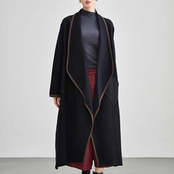 25☆黒留袖☆着物リメイク ☆レディースM☆ブルゾン☆スカジャン