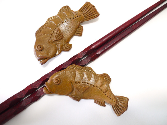 箸置き　魚（2個セット）Ⅱ 3枚目の画像