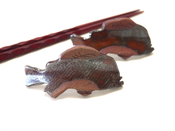 箸置き　魚（2個セット）Ⅰ 4枚目の画像