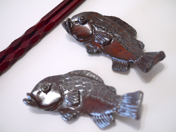 箸置き　魚（2個セット）Ⅰ 1枚目の画像