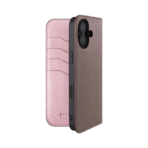 iPhone16Plus 本革ダイアリーケース（手帳型）カメラホール仕様