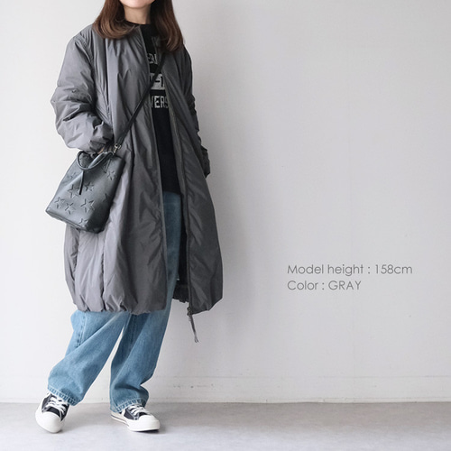 ⭐30％OFF⭐ファイバーダウン カラーレス ベンチコート vent blanc