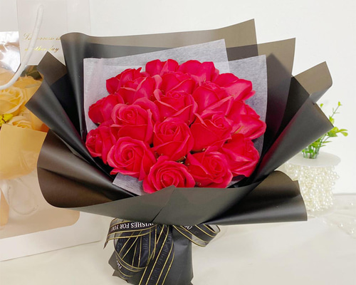 バラ　バラの花束　装飾　人工フラワー　造花　バレンタイン　母の日　　誕生日 51YowzGouhL._UF350,350_QL50_.jpg