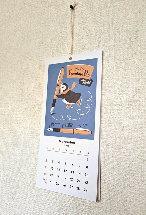 2025 OCTOPUS CARGO CALENDAR　2025年度カレンダー 4枚目の画像