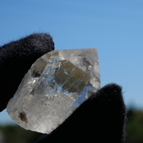 高品質　天然石　ガネーシュヒマール　ヒマラヤ水晶　ポイント　クォーツ　原石 天然石ヒマラヤ水晶 約14.9g(ネパール・ガネーシュヒマール産