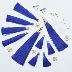 001 ビジュー タッセル ピアス イヤリング ハンドメイド 楽天市場】ビーズタッセルピアス イヤリング「ミルクール